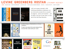 Tablet Screenshot of lgrliterary.com